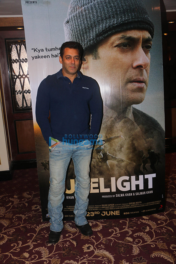 Salman Khan snapped during the promotions of his film ‘Tubelight’ Salman Khan snapped during the promotions of his film ‘Tubelight’