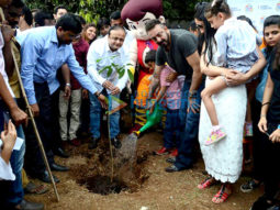 Sanjay Dutt graces the tree plantation drive by Asif Bhamla Foundation