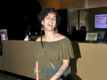 Sanya Malhotra snapped at PVR Juhu