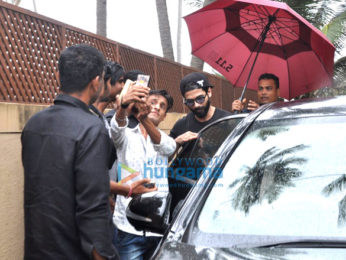 Shahid Kapoor & Ishaan Khattar snapped at Juhu