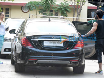 Shahid Kapoor and wife Mira Rajput snapped at the gym