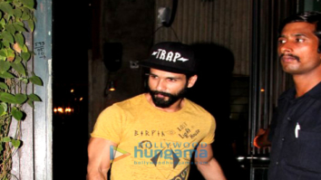 Shahid Kapoor and Mira Rajput snapped post dinner at Pali Village Cafe