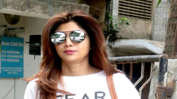 Shilpa Shetty snapped post a salon session in Juhu