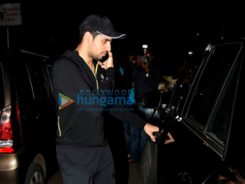 Sidharth Malhotra snapped post meeting at Matrix office
