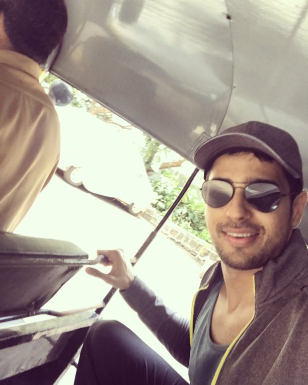 Sidharth Malhotra travels