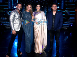 Sridevi and Diljit Dosanjh snapped on the sets of Nach Baliye 8