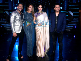 Sridevi and Diljit Dosanjh snapped on the sets of Nach Baliye 8