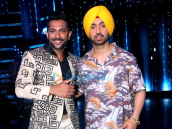 Sridevi and Diljit Dosanjh snapped on the sets of Nach Baliye 8
