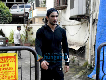 Sushant Singh Rajput snapped post a meeting in Bandra