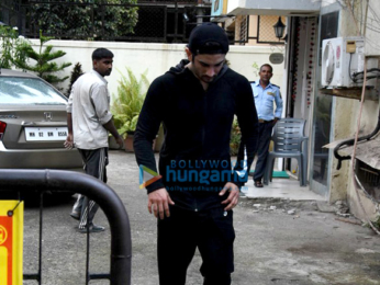 Sushant Singh Rajput snapped post a meeting in Bandra