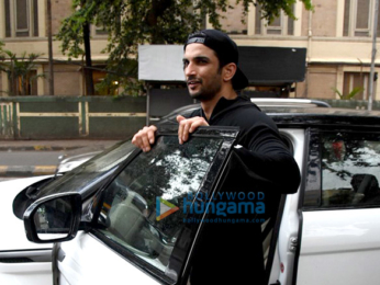 Sushant Singh Rajput snapped post a meeting in Bandra