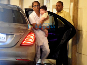 Taimur Ali Khan snapped at home