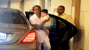 Taimur Ali Khan snapped at home