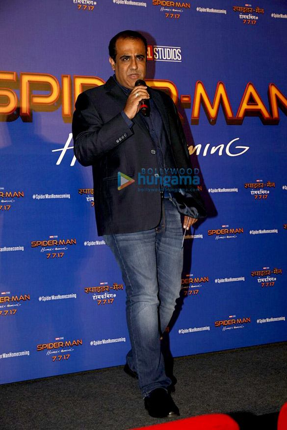 the hunky tiger shroff at the film promotions of spiderman the homecoming 5