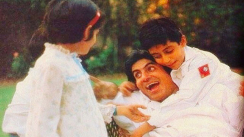 WOW! This picture of Abhishek Bachchan with his father Amitabh Bachchan and sister Shweta will give you family goals