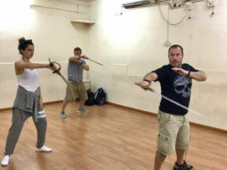 OMG! This picture of Kangna Ranaut practicing sword fighting will prove that she is the ‘queen’ truly
