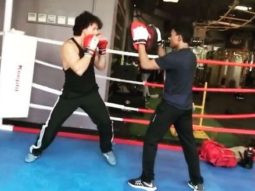 Watch: Tiger Shroff is back to the grind with kickboxing