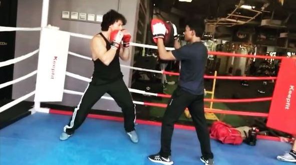 Tiger Shroff is back to the grind