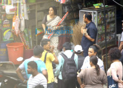 On The Sets Of The Movie Tumhari Sulu