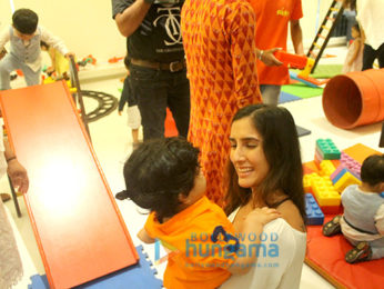 Tusshar Kapoor celebrates son Laksshya's 1st birthday at his home in Juhu