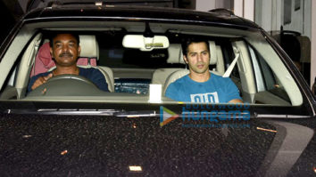 Varun Dhawan snapped post his gym session in Bandra