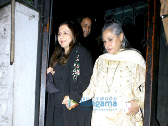Varun Dhawan, Jaya Bachchan and others snapped at The Korner House