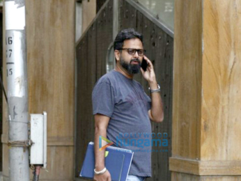 Vikramaditya Motwane and Nikhil Advani snapped at Saif Ali Khan's house