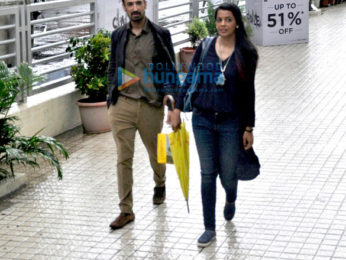 Rahul Dev and Mughda Godse snapped post shopping in Juhu