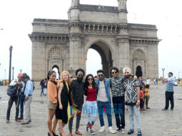 Aadar Jain and Anya Singh launch ‘I Am India’ song from Qaidi Band at Gateway of India