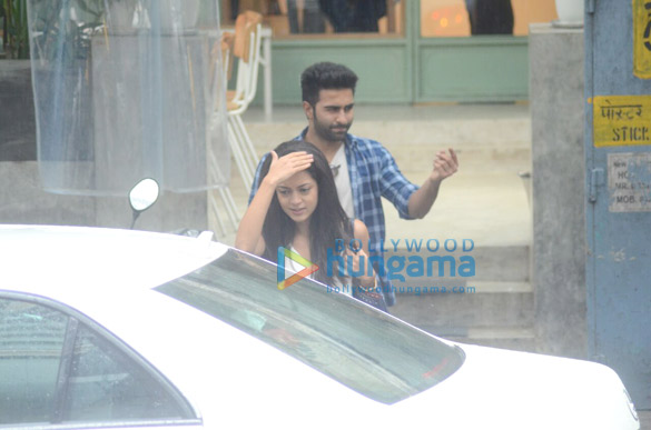 aadar jain and anya singh snapped at kitchen garden 3