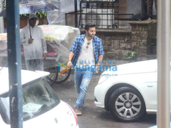 Aadar jain and Anya Singh snapped at kitchen garden