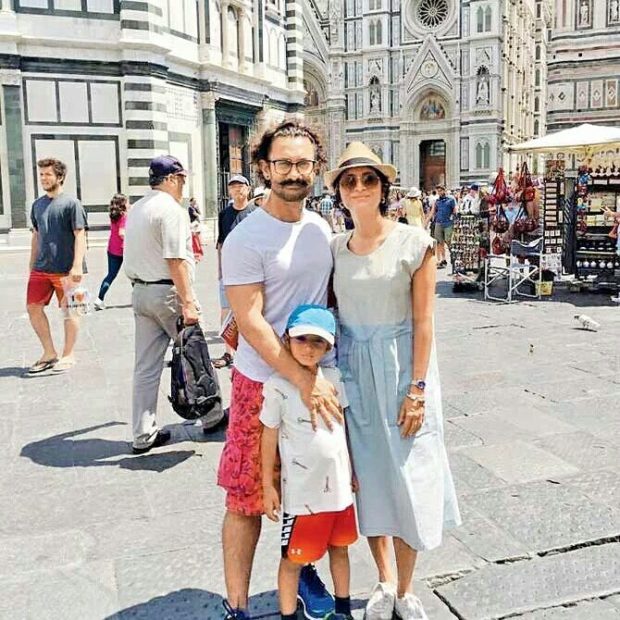 Aamir Khan takes a family trip2