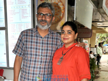 Ace film maker Nitesh Tiwari and his wife Ashwiny Iyer Tiwari snapped together