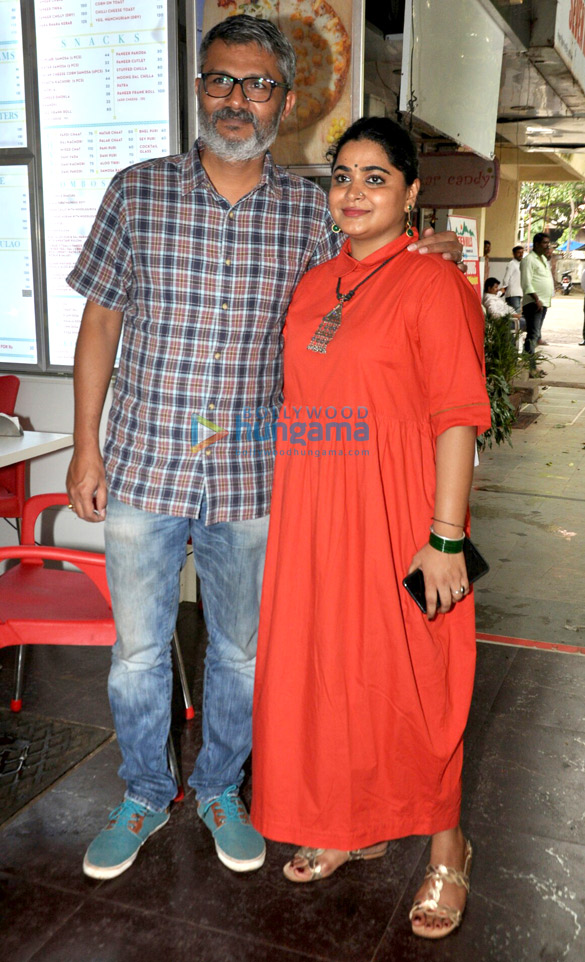 Ace film maker Nitesh Tiwari and his wife Ashwiny Iyer Tiwari snapped together