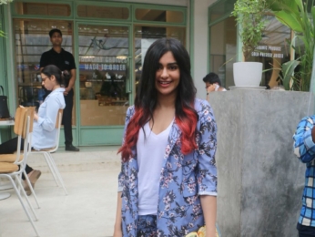Adah Sharma snapped at Kitchen Garden