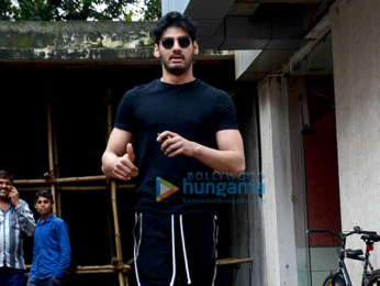 Ahan Shetty snapped in Bandra