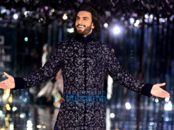 Alia Bhatt and Ranveer Singh walk for Manish Malhotra's show at India Couture Week in Delhi