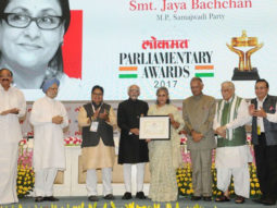 Amitabh Bachchan praises Jaya Bachchan after she receives Best Parliamentarian Award
