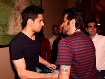 Anil Kapoor and Sidharth Malhotra snapped at JW Marriott Juhu