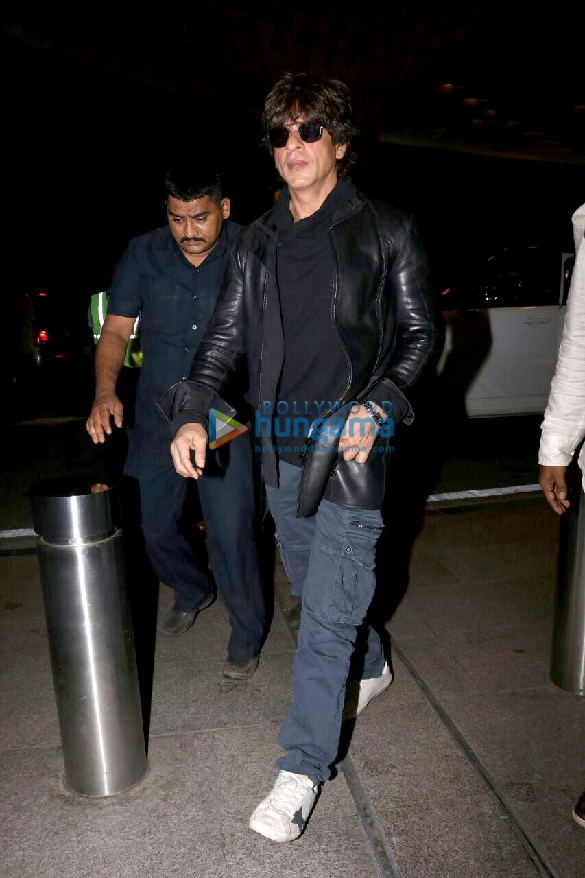 anushka sharma and shahrukh khan depart for dubai 4