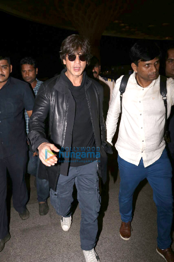 anushka sharma and shahrukh khan depart for dubai 5