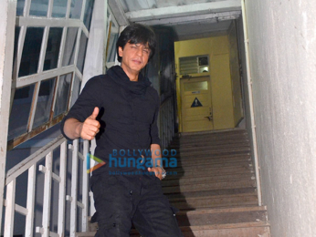 Bollywood superstar Shah Rukh Khan snapped at the promotions of his film Jab Harry Met Sejal