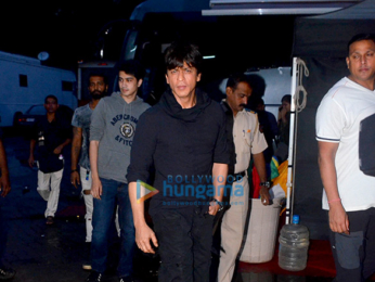 Bollywood superstar Shah Rukh Khan snapped at the promotions of his film Jab Harry Met Sejal