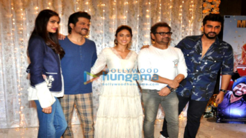 Cast and crew of the film ‘Mubarakan’ grace the promotions of the film at JW Marriott Juhu