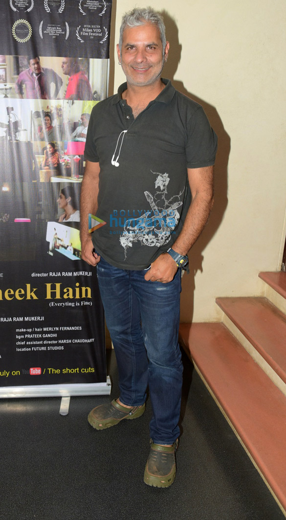 celebs attend the special screening of the film sab theek hain 23