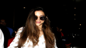 Deepika Padukone arrives from Bangalore