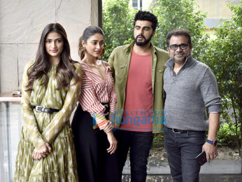 Film promotions of Mubarakan in Delhi