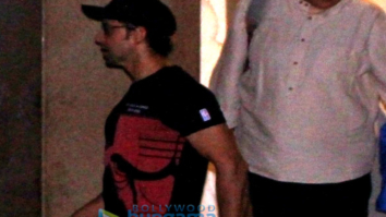Hrithik Roshan snapped post visit at his doctor’s clinic
