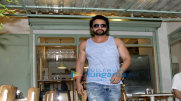 Jackky Bhagnani and Gauahar Khan snapped at The Kitchen Garden