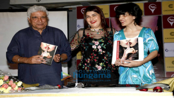Javed Akhtar at launch of Kainaz Jussawala’s book